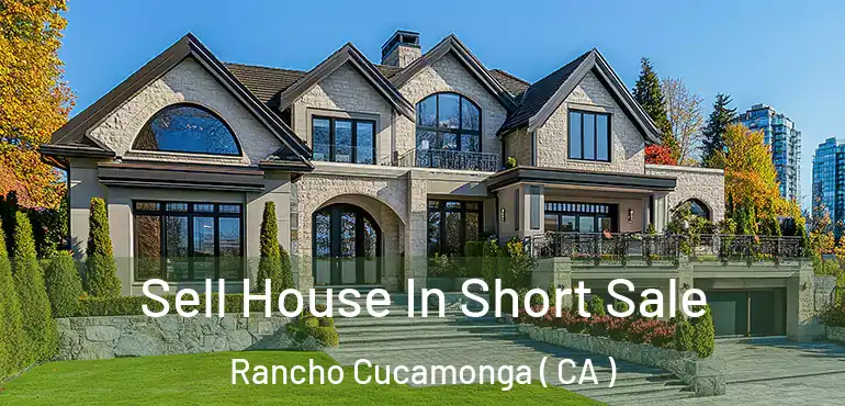  Sell House In Short Sale Rancho Cucamonga ( CA )