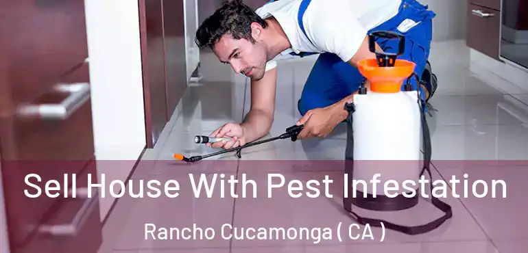  Sell House With Pest Infestation Rancho Cucamonga ( CA )