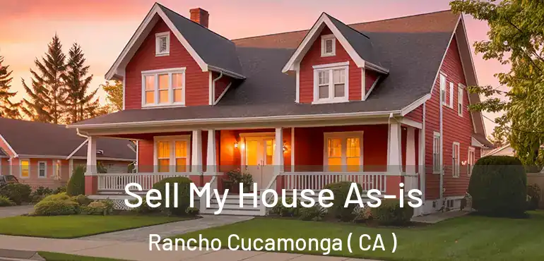  Sell My House As-is Rancho Cucamonga ( CA )