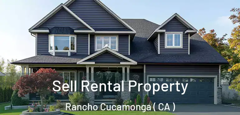  Sell Rental Property Rancho Cucamonga ( CA )